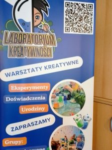 plakat "Laboratorium kreatywności"