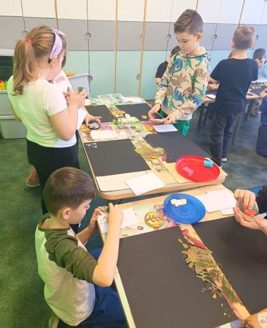 prace plastyczne wykonywane przez uczniów