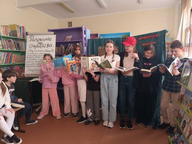 pasowanie na czytelnika w 1b