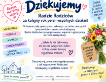 💙 Razem możemy więcej! – podziękowania dla Rady Rodziców